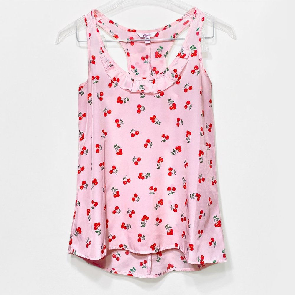 Pink Cherry Sleeveless Blouse by Candie’s